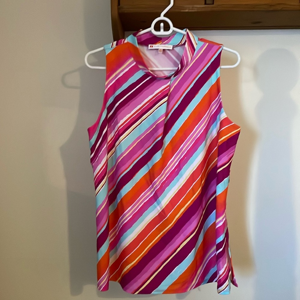 Jude Connally Like New Multi Tank Top M